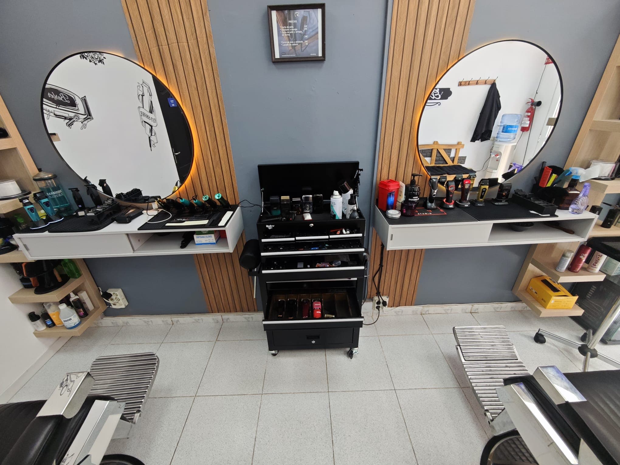 Interior de Barbería El Estimado 7