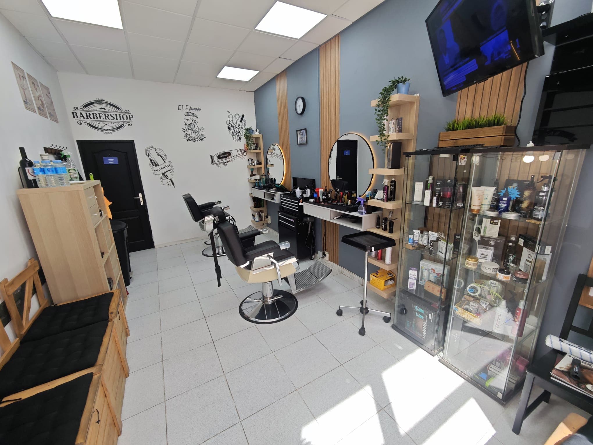 Interior de Barbería El Estimado 9